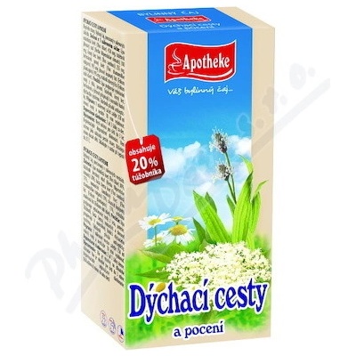 Apotheke Dýchací cesty čaj 20 x 1,5 g