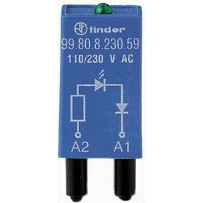 FINDER Modul 99.80.0.230.59, LED, 110-240V AC/DC 9980023059