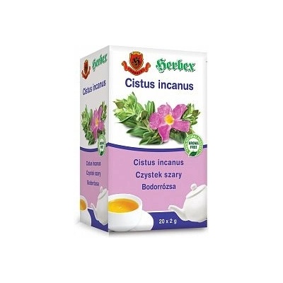 HERBEX čaj ČISTEC PORCIOVANÝ 20 X 2 G