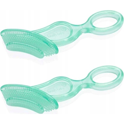 Brush baby kousátko s kartáčkem 2 ks