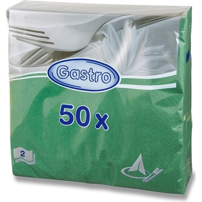 Wimex Papírové ubrousky 2V 33x33 cm 50 ks zelené