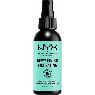 NYX Professional Make-up Setting Spray Dewy fixační sprej 02 Dewy Finish Long Lasting 60 ml