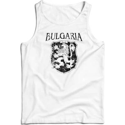 DRAGOWA Мъжки потник Герб, бяла (37397)