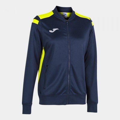 Joma Championship VI Full Zip Sweatshirt Navy Fluor Yellow