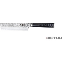 Dictum Japonský nůž Tanganryu Hocho Linen Micarta Usuba Vegetable Knife 160 mm