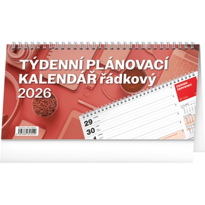 Stolní Plánovací řádkový 2026