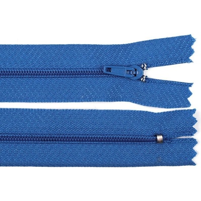 Špirálový zips šírka 3 mm dĺžka 20 cm pinlock Farba: 213 modrá zafírová