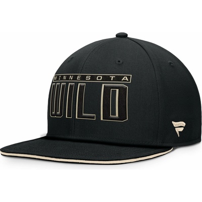 Fanatics Minnesota Wild Flat Brim Snapback