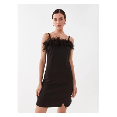 TWINSET Коктейлна рокля 232TP2490 Черен Slim Fit (232TP2490)