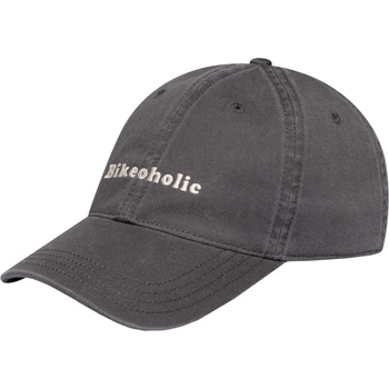 DEDICATED Шапка с козирка Dedicated Soft Cap Slussen Cap - Bikeoholic Dark Grey - размер One Size (904-3601-0611)