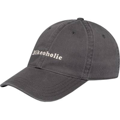 DEDICATED Шапка с козирка Dedicated Soft Cap Slussen Cap - Bikeoholic Dark Grey - размер One Size (904-3601-0611)