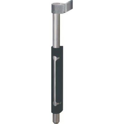 LOCINOX VSF 7016 - mechanická zástrč pro křídlové brány a vrata, pr. 20 mm, pozinkovaná, antracit VSF_7016