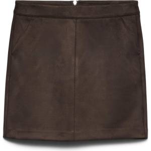 Vero Moda Дамска кафява къса пола Vero Moda | Kafyav | ЖЕНИ | XL