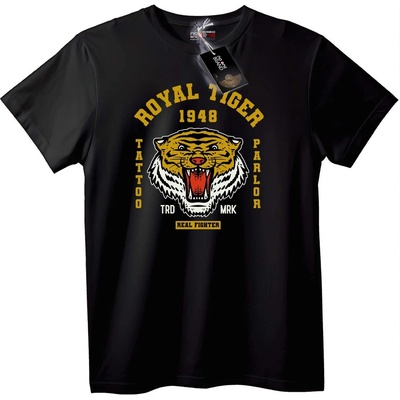 NOONEBRAND Тениска Кралски тигър 1948 - L, White
