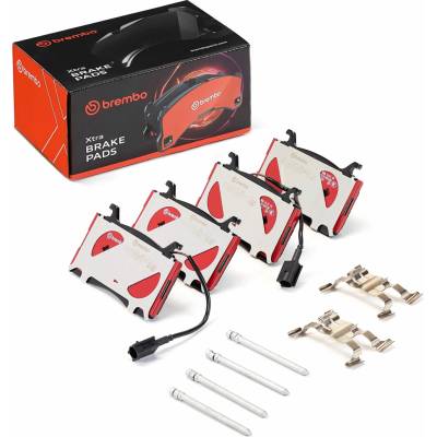 Sada brzdových platničiek kotúčovej brzdy BREMBO P23187X