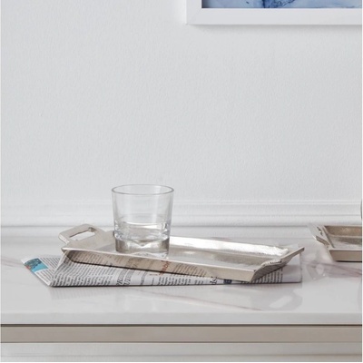Eglo 427009 Dekorační podnos SAVANT 12,5x28,5 cm chrom EG427009