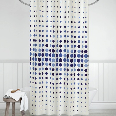 Bellatex MODRÉ TEČKY 180 x 200 cm – Zboží Dáma