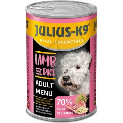 Julius-K9 Vital Essentials Adult Menu - Lamb & Rice 6 x 1240 г