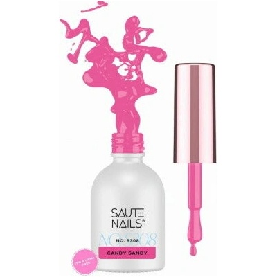 Gelový lak na nehty Saute Nails S308 Candy Sandy 8 ml