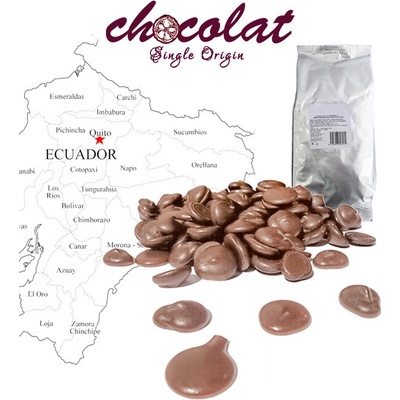 Single Origin mléčná Ecuador 32% pecky 1 kg