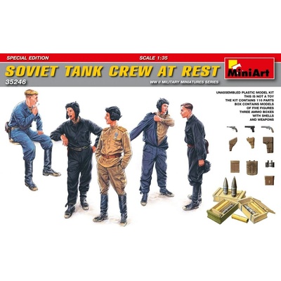 Miniart Soviet Tank Crew at Rest.Special Edition 1:35
