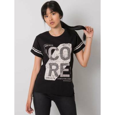 T shirt HB TS 3067.66 black čierna