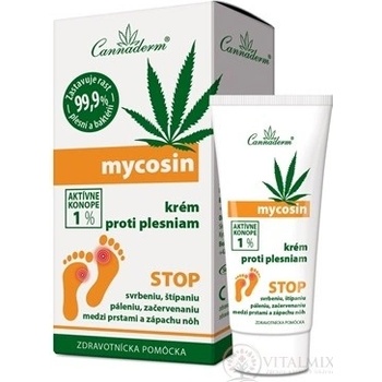 Cannaderm Mycosin krém proti plísním 30 g