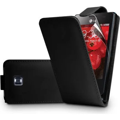 LG Optimus L3 II E430 Flip Калъф + Скрийн Протектор