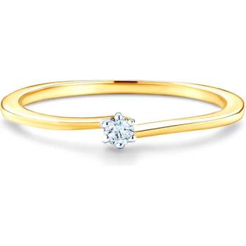 Image 1 of SAVICKI Годежен пръстен savicki: двуцветно злато. диамант