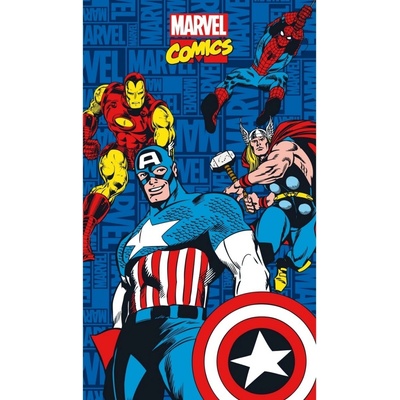Plážová osuška CTI Avengers Comics, 70 x 120 cm