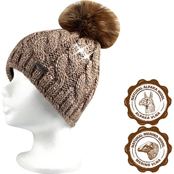 VoXX dámská čepice Astra hnědá