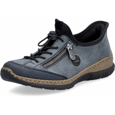Rieker Dámské polobotky N3267-15 MODRÁ – Zbozi.Blesk.cz