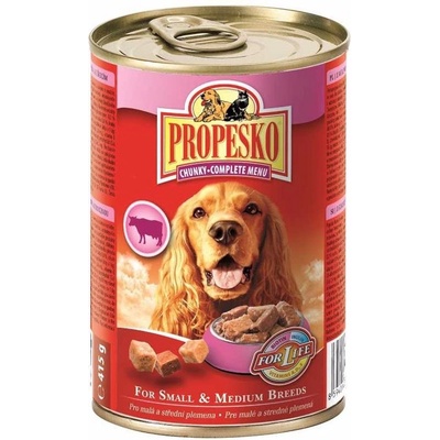 Propesko Adult Dog jehněčí v omáčce 415 g
