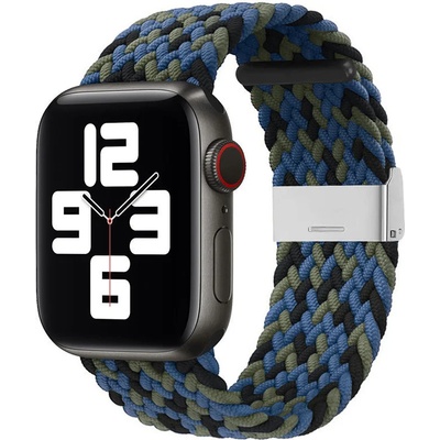 HQWear Каишка HQWear Strap Fabric Band за Apple Watch 6 / 5 / 4 / 3 / 2, 40mm / 38mm, Multicolour 1 (KXG0015124)