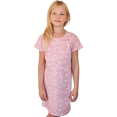 ESITO | Dívčí noční košile Motýlek růžová / 104 – Zboží Mobilmania