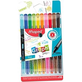 Maped Liner Graph Peps Deco 0,4 mm mix farieb 10 ks