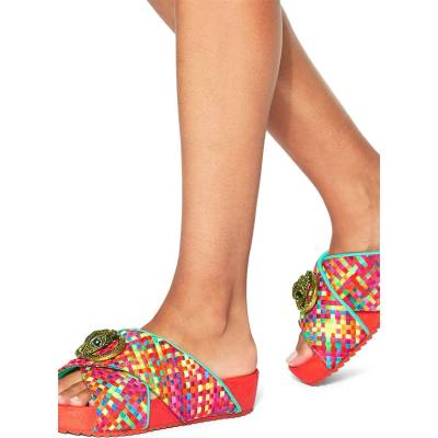 Kurt Geiger London чехли дамски Chelsea Cross Strap (3973169609)
