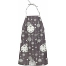 Forbyt Zástěra Vločka a baňka bíločerná