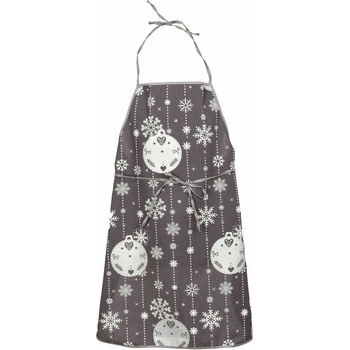 Forbyt Zástěra Vločka a baňka bíločerná