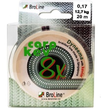 BROLINE šňůra CARP-KEV 8x 20m 0,27mm