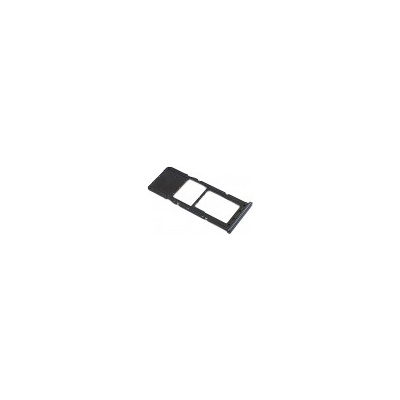 originální držák SIM + držák paměťové karty pro Samsung A705F Galaxy A70 Single SIM černá