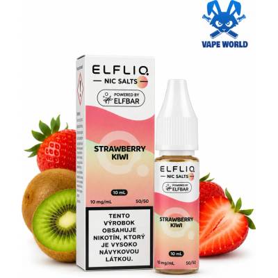 ELFLIQ Nic SALT Strawberry Kiwi 10 ml 10 mg
