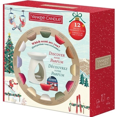 Yankee Candle Dárková sada vosků s aromalampou Apres Ski – Zboží Dáma
