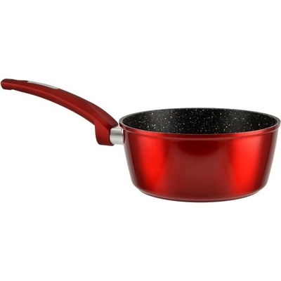Metal Red Line nepriľnavý hliníkový kastról bez pokrievky 18 cm indukčný