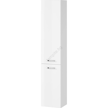 Cersanit S598-043-DSM - Висящ шкаф за баня NIKO 140x30 см, бял гланц (CS0194)