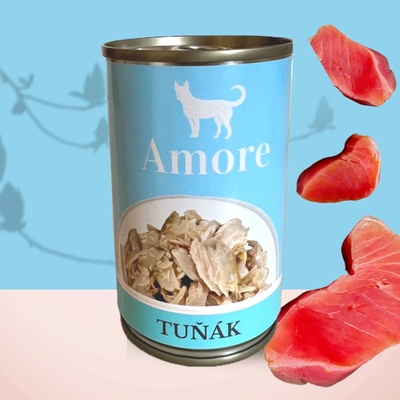 Amore Dog tuňák 140 g