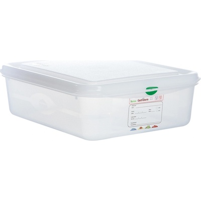 Denox gastronádoba GN1/2 s víkem GASTRONOX, 65 mm, polypropylen, objem 4 L, hermetická 12460_030
