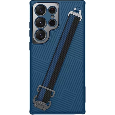 Nillkin Кейс Nillkin Strap за Samsung Galaxy S23 Ultra, син (6902048258471)