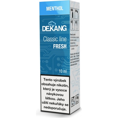 Dekang Classic Menthol 10 ml 3 mg