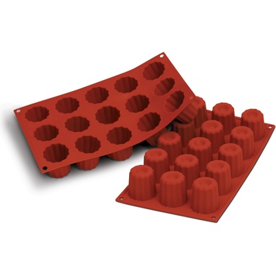 Silikomart Форма за кексчета Cannele Sf059 Midi Cannele (20.059.00.0065)
